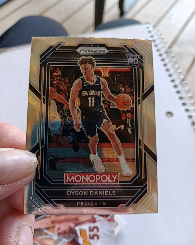 2022-23 Panini Prizm Monopoly #57 Dyson Daniels — front