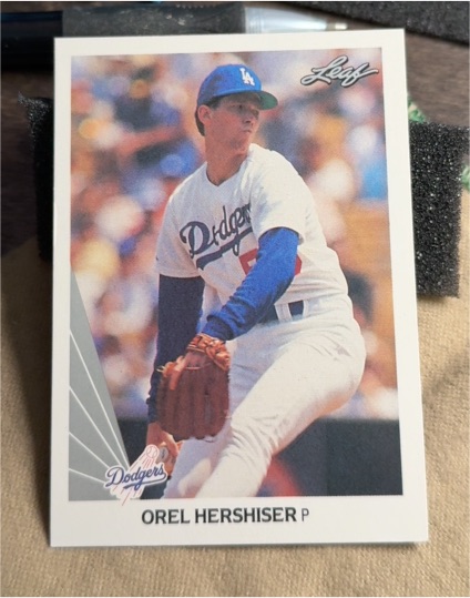 1990 Leaf #280 Orel Hershiser — front