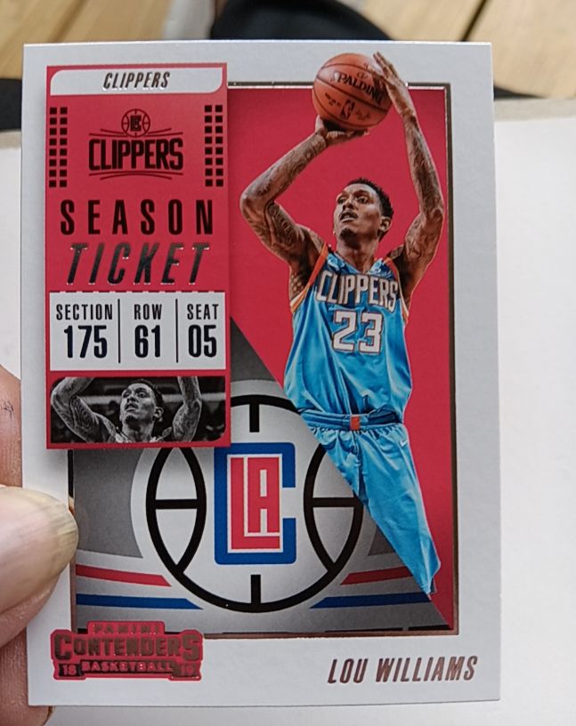 2018-19 Panini Contenders #88 Lou Williams — front