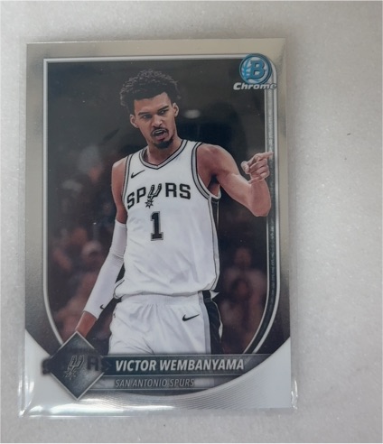 2025-26 Bowman Chrome #BCV-143 Victor Wembanyama — front