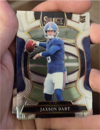 2025 Panini Select #93 Jaxson Dart — front