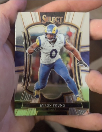 2025 Panini Select #121 Byron Young Premier Level — front