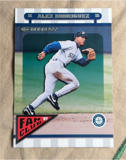 1997 Donruss Fan Club #163 Alex Rodriguez — front