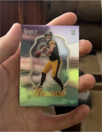 2025 Panini Select #15 Will Howard — front