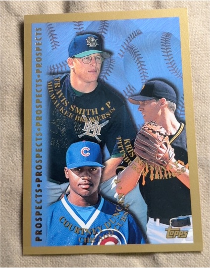 1998 Topps #259 Travis Smith / Courtney Duncan / Kris Benson — front