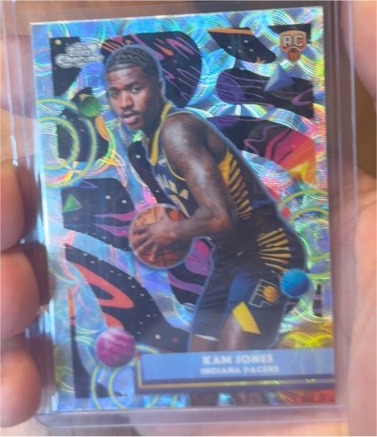2025-26 Topps Chrome Cosmic #31 Kam Jones — front