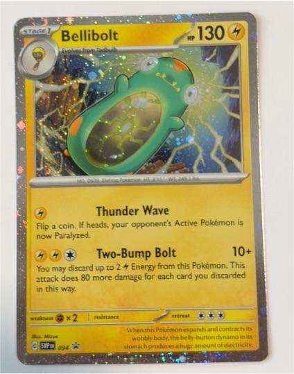 2024 Pokémon TCG Scarlet & Violet Black Star Promo #094 Bellibolt — front
