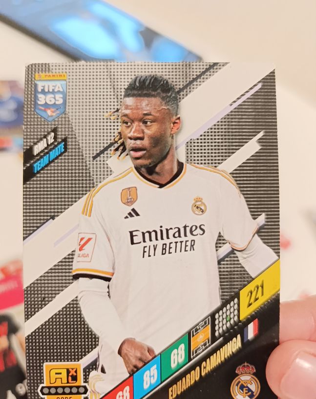 2024 Panini FIFA 365 Adrenalyn XL #221 Eduardo Camavinga — front