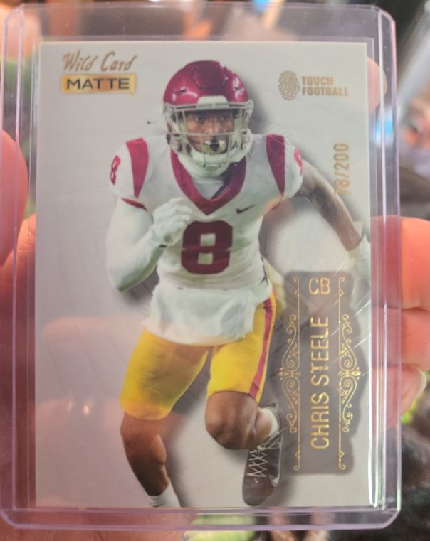 2022 Wild Card Matte #MB-15 Chris Steele — front
