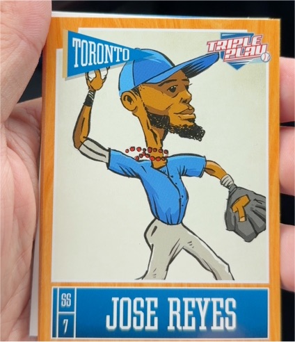 2013 Panini Triple Play #46 Jose Reyes — front