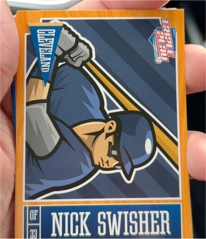 2013 Panini Triple Play #58 Nick Swisher — front