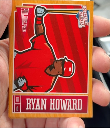 2013 Panini Triple Play #63 Ryan Howard — front