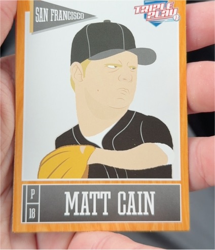 2013 Panini Triple Play #70 Matt Cain — front