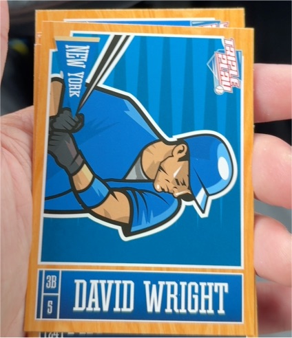 2013 Panini Triple Play #53 David Wright — front