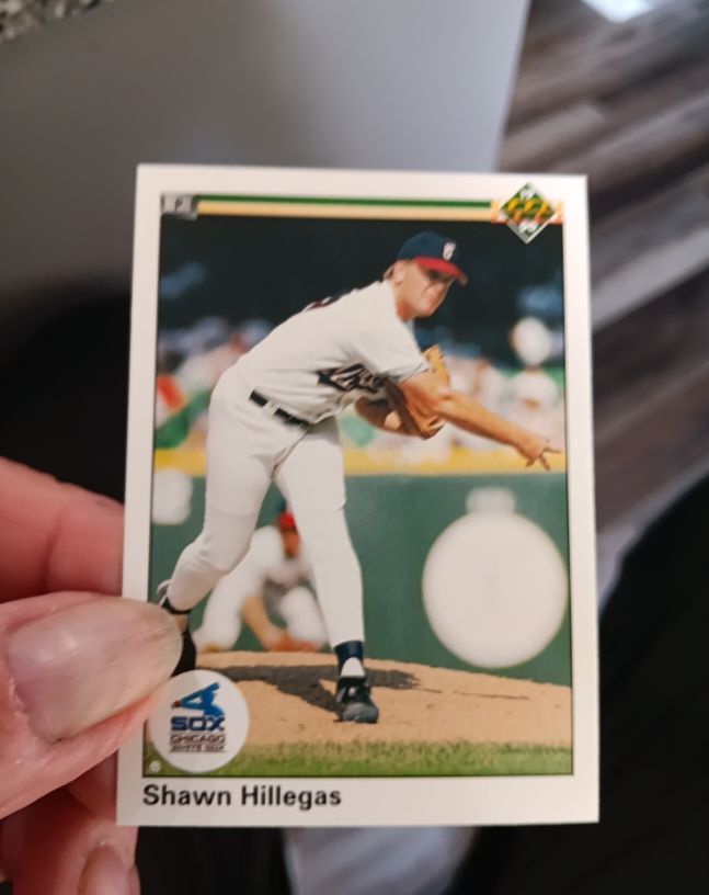 1990 Upper Deck #541 Shawn Hillegas — front