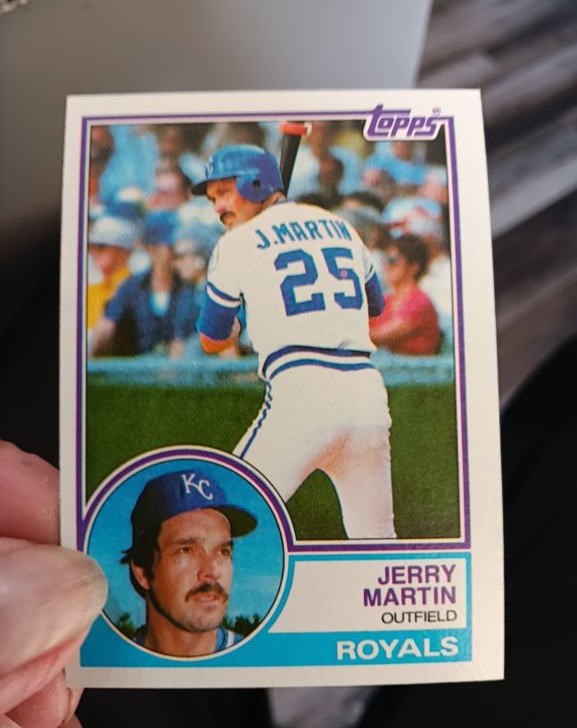 1983 Topps #626 Jerry Martin — front