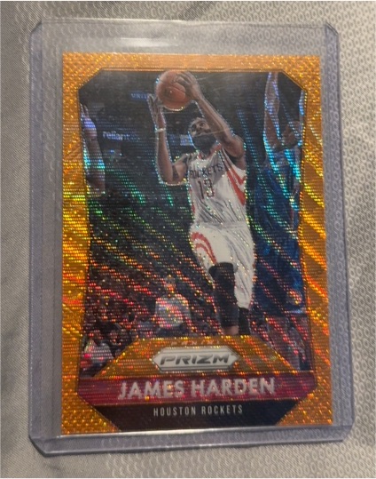 2015-16 Panini Prizm #378 James Harden — front