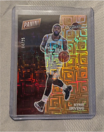 2018 Panini The National Escher Squares #65 Kyrie Irving — front