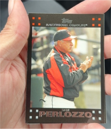 2007 Topps #608 Sam Perlozzo — front