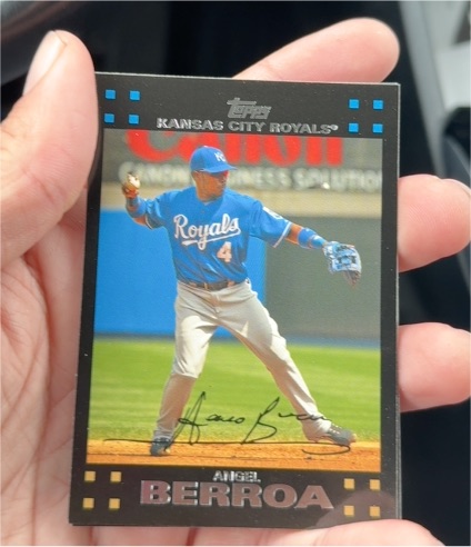 2007 Topps #447 Angel Berroa — front