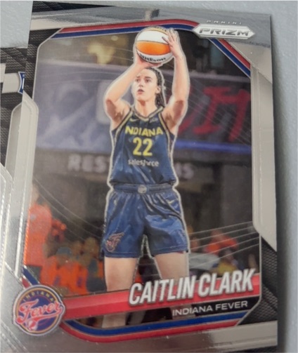 2024 Panini Prizm WNBA #22 Caitlin Clark — front