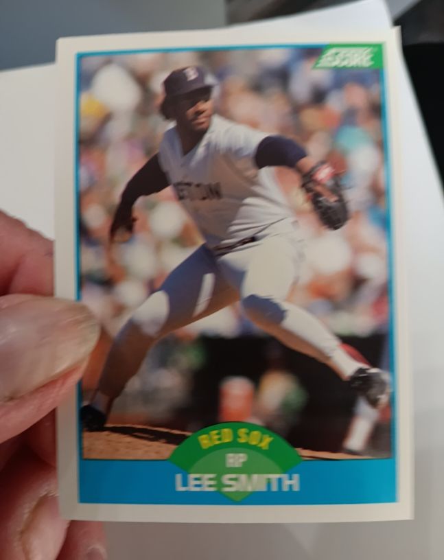 1989 Score #150 Lee Smith — front