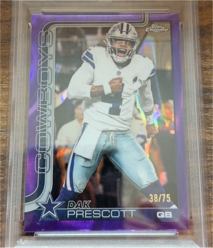 2025 Topps Chrome #79 Dak Prescott — front