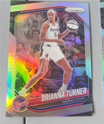 2025 Panini Prizm WNBA #105 Brianna Turner — front
