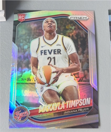 2025 Panini Prizm WNBA #14 Makayla Timpson — front