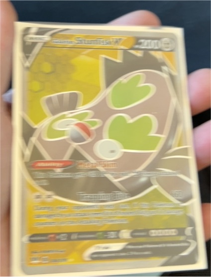 2020 Pokémon Darkness Ablaze #184 Galarian Stunfisk V — front