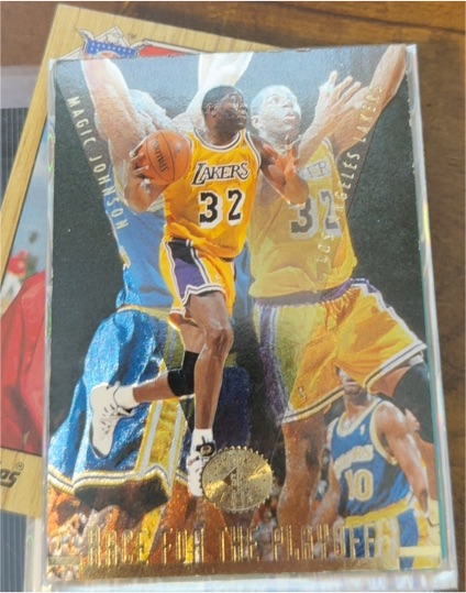 1995 Upper Deck Championship Series SP #130 Magic Johnson — front