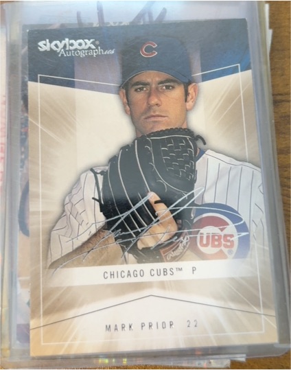2005 Skybox Autographics #12 Mark Prior — front
