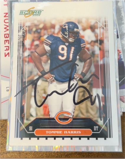 2005 Score #54 Tommie Harris — front