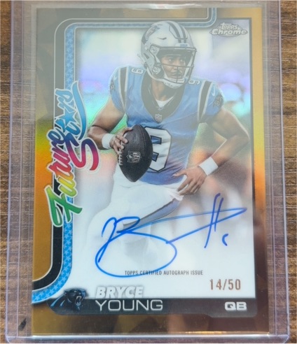 2025 Topps Chrome Future Stars #Future Stars Bryce Young — front