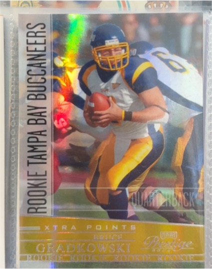 2006 Playoff Prestige #166 Bruce Gradkowski — front