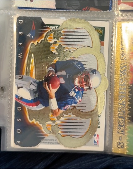 1998 Pacific Crown Royale Die-Cut #79 Drew Bledsoe — front