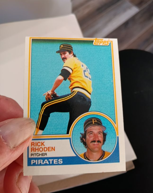 1983 Topps #781 Rick Rhoden — front