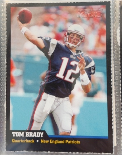 2006 Sports Illustrated for Kids #50 Tom Brady — front
