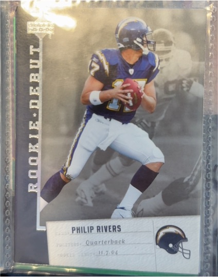 2006 Upper Deck Rookie Debut #80 Philip Rivers — front