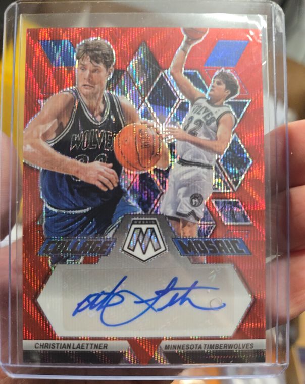 2022-23 Panini Mosaic Collage Mosaic #CM-CLT Christian Laettner — front