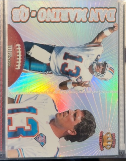 1995 Pacific Prisms #161 Dan Marino — front