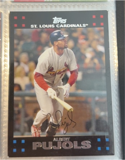 2007 Topps #130 Albert Pujols — front