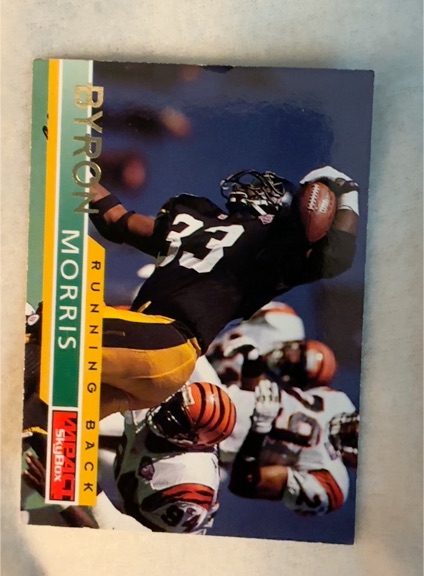 1995 SkyBox Impact #116 Byron Morris — front