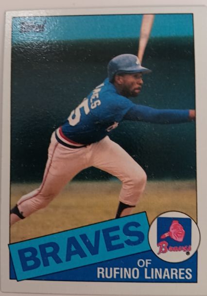 1985 Topps #167 Rufino Linares — front