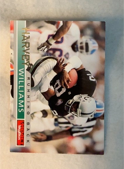 1995 SkyBox Impact #79 Harvey Williams — front