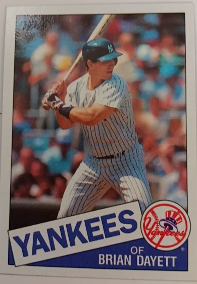 1985 Topps #534 Brian Dayett — front