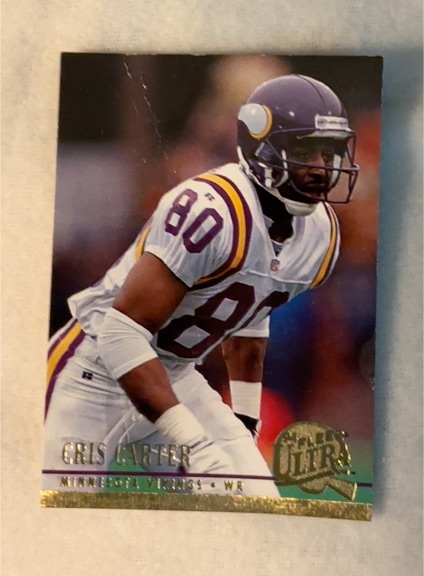 1994 Fleer Ultra #183 Cris Carter — front