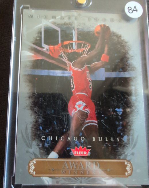 2007-08 Fleer Michael Jordan Award Winners #AW2 Michael Jordan — front