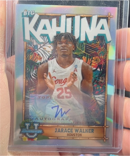 2023 Bowman University Big Kahuna #TBK-11 Jarace Walker Autograph — front