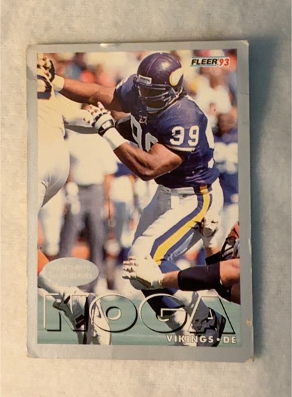 1993 Fleer #411 Al Noga — front